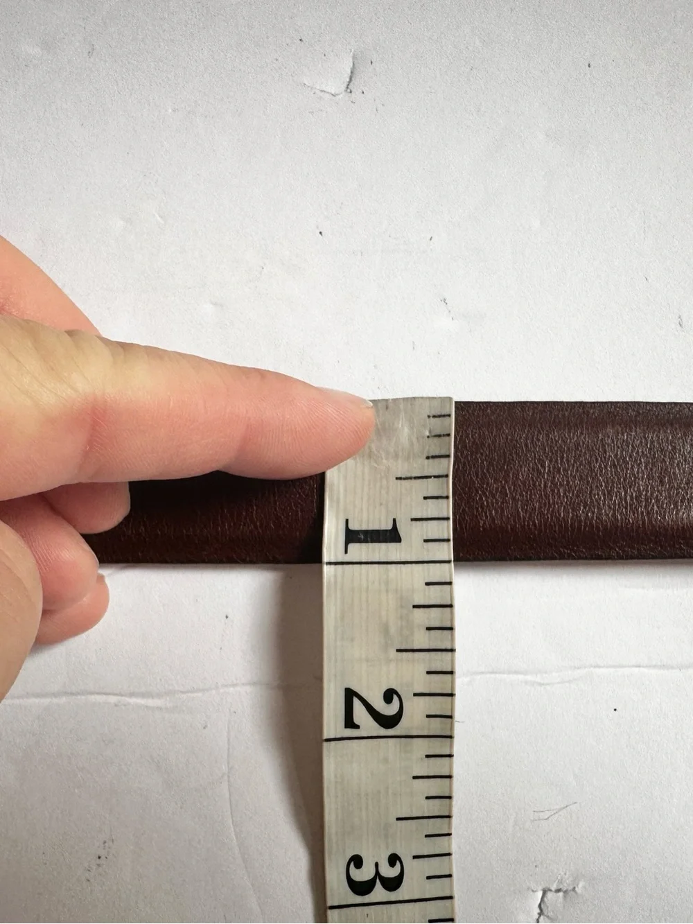 Martin Dingman Men’s Brown 1” Genuine Leather Belt- Size 38